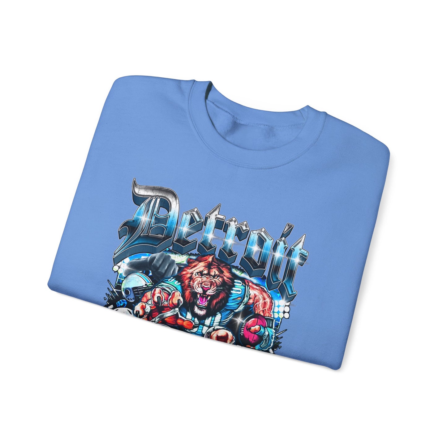 Detroit Got Grit Crewneck – Unisex Heavy Blend Crewneck Sweatshirt