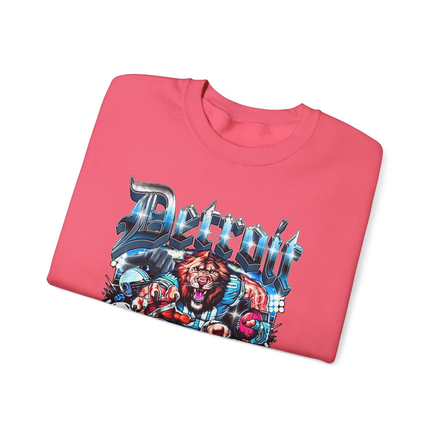 Detroit Got Grit Crewneck – Unisex Heavy Blend Crewneck Sweatshirt