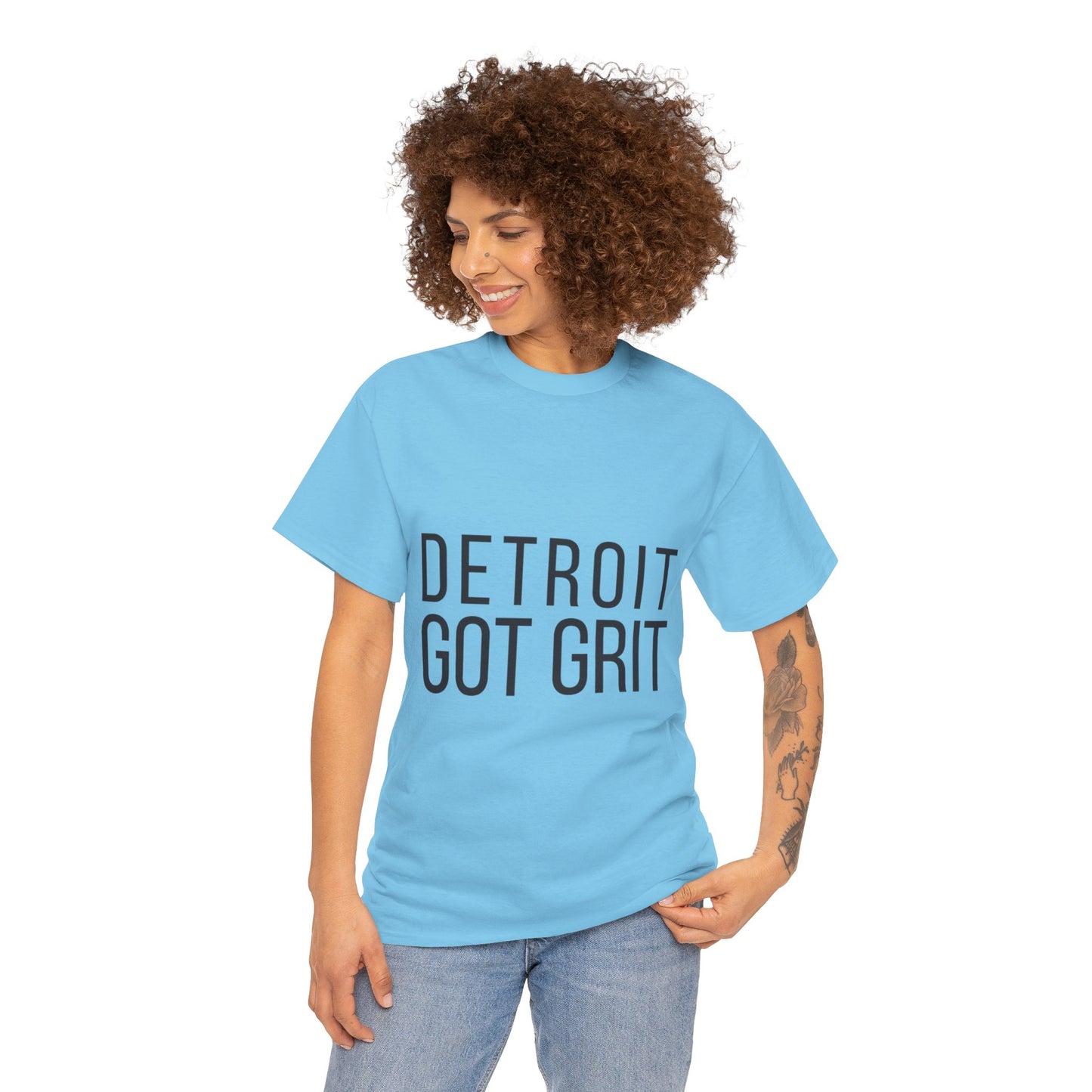 Detroit Resilience Tee - Unisex Heavy Cotton Tee