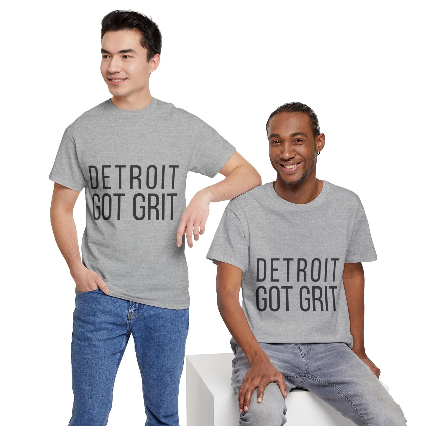 Detroit Resilience Tee - Unisex Heavy Cotton Tee