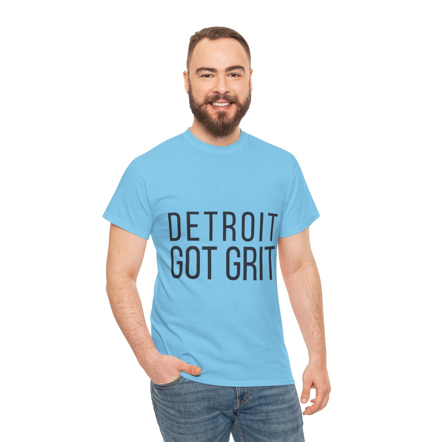 Detroit Resilience Tee - Unisex Heavy Cotton Tee