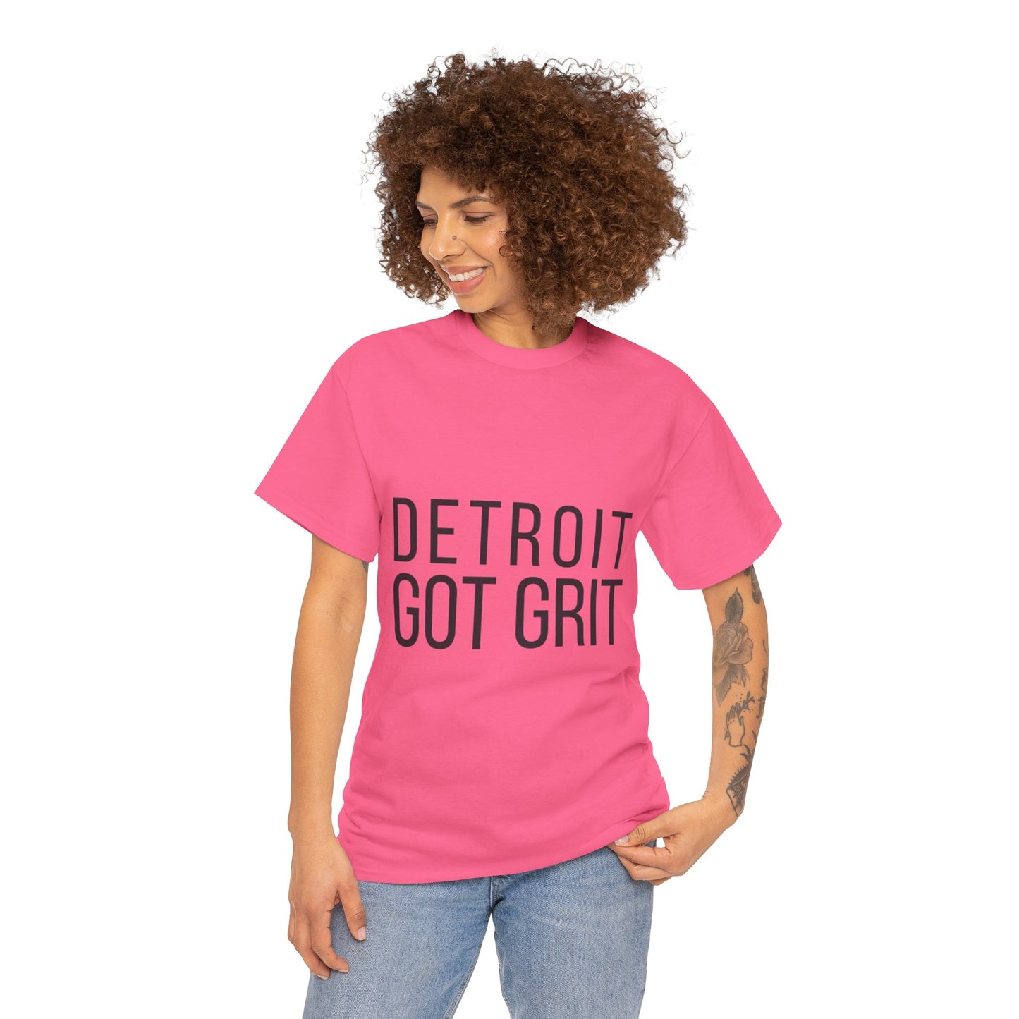 Detroit Resilience Tee - Unisex Heavy Cotton Tee