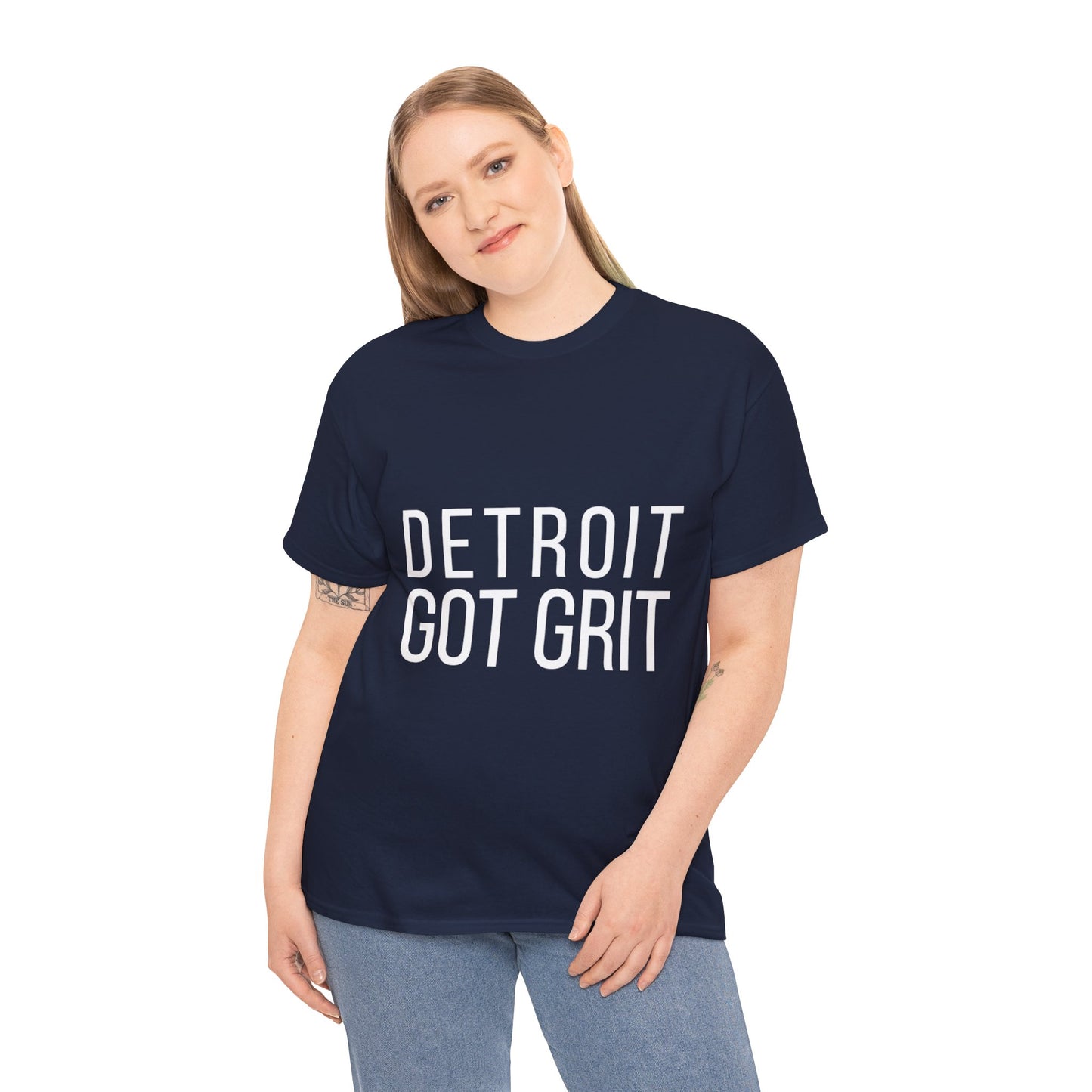 Detroit Resilience Tee - Unisex Heavy Cotton Tee