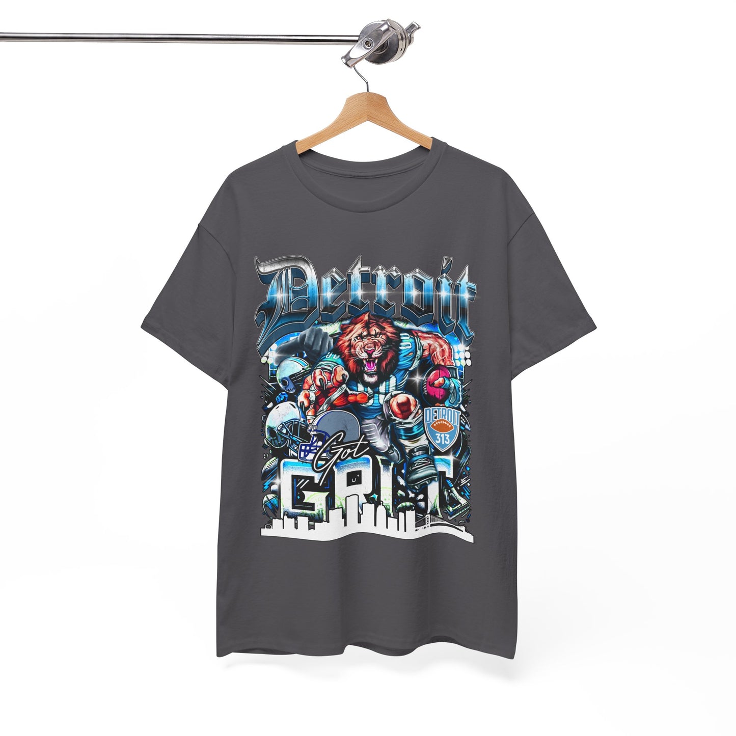 Detroit Got Grit Classic Tee – Unisex Heavy Cotton Tee