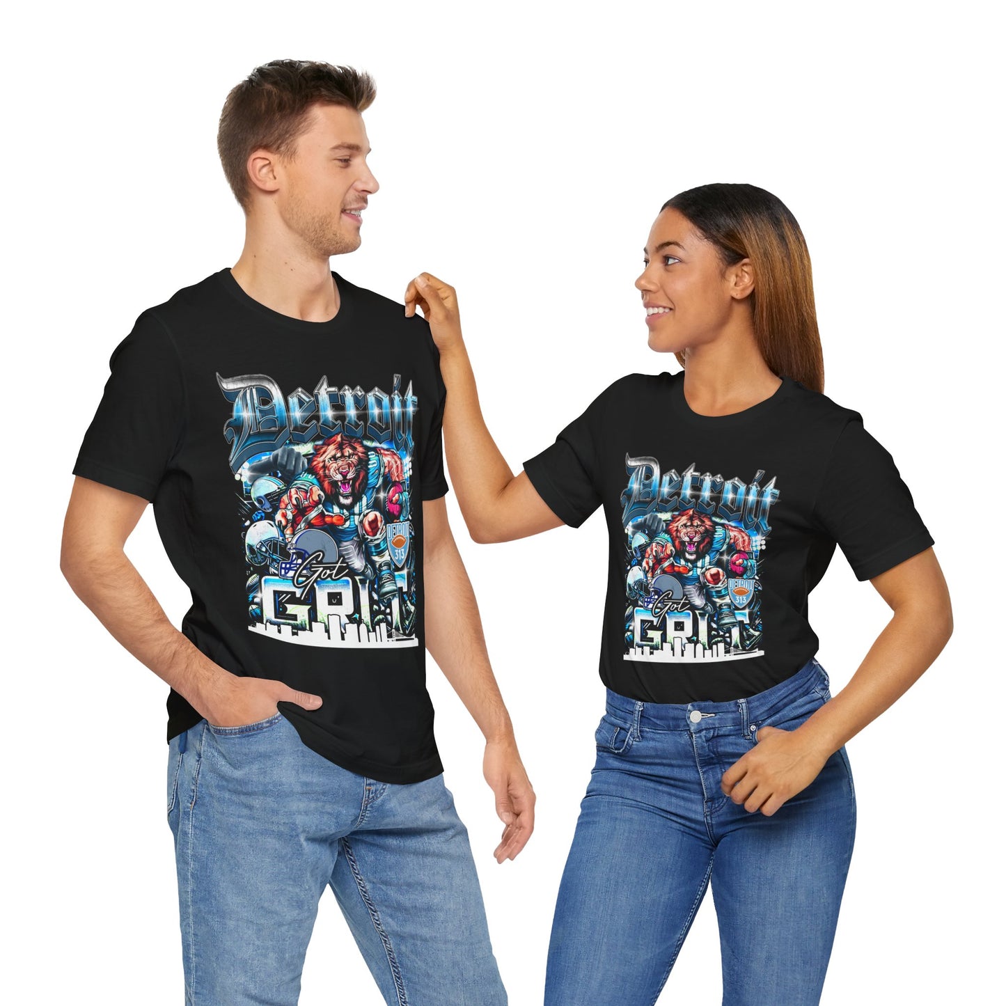 Detroit Grit Graphic Jersey – Unisex Jersey Short Sleeve Tee