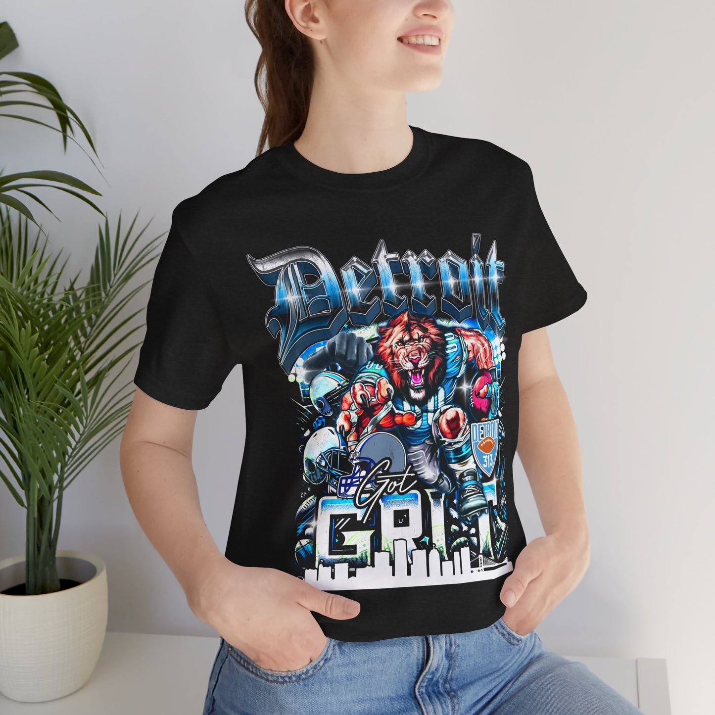 Detroit Grit Graphic Jersey – Unisex Jersey Short Sleeve Tee